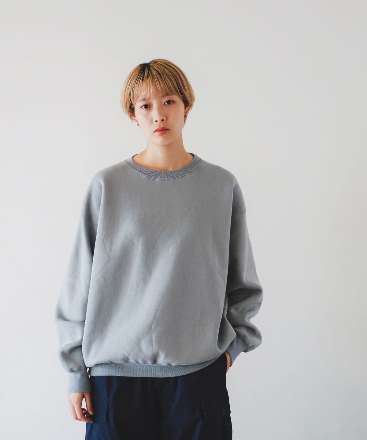 BEAMS T（ビームスT）AURALEE / SMOOTH SOFT SWEAT PULL OVER