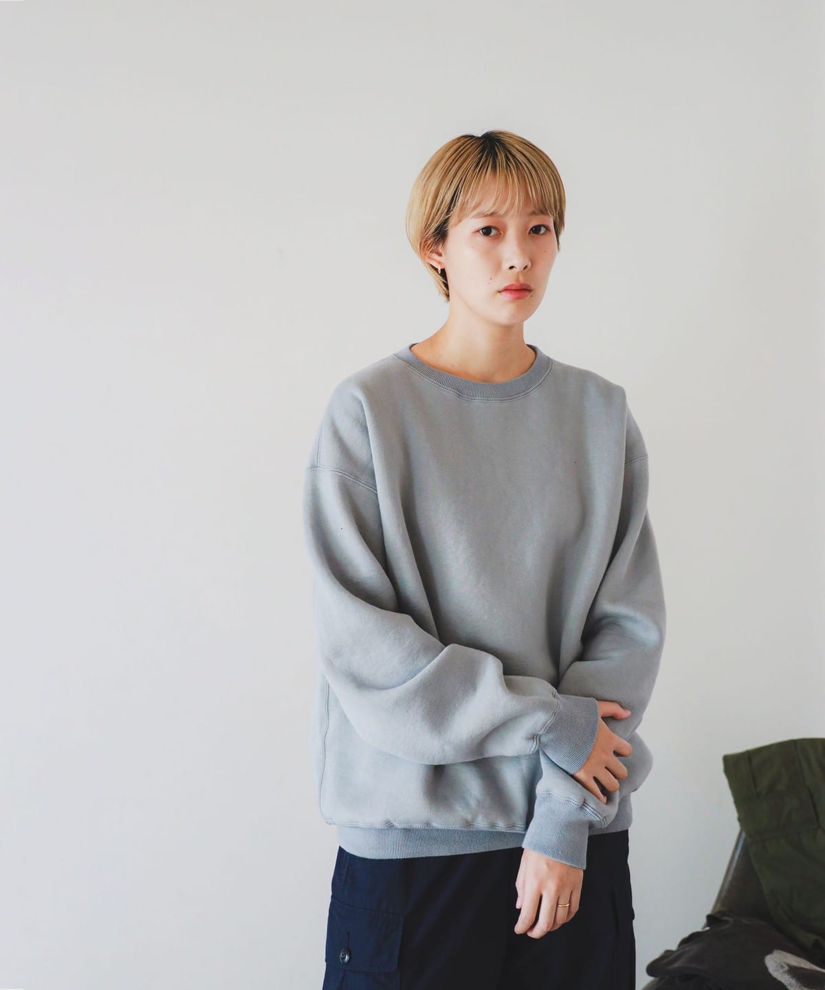 BEAMS T（ビームスT）AURALEE / SMOOTH SOFT SWEAT PULL OVER