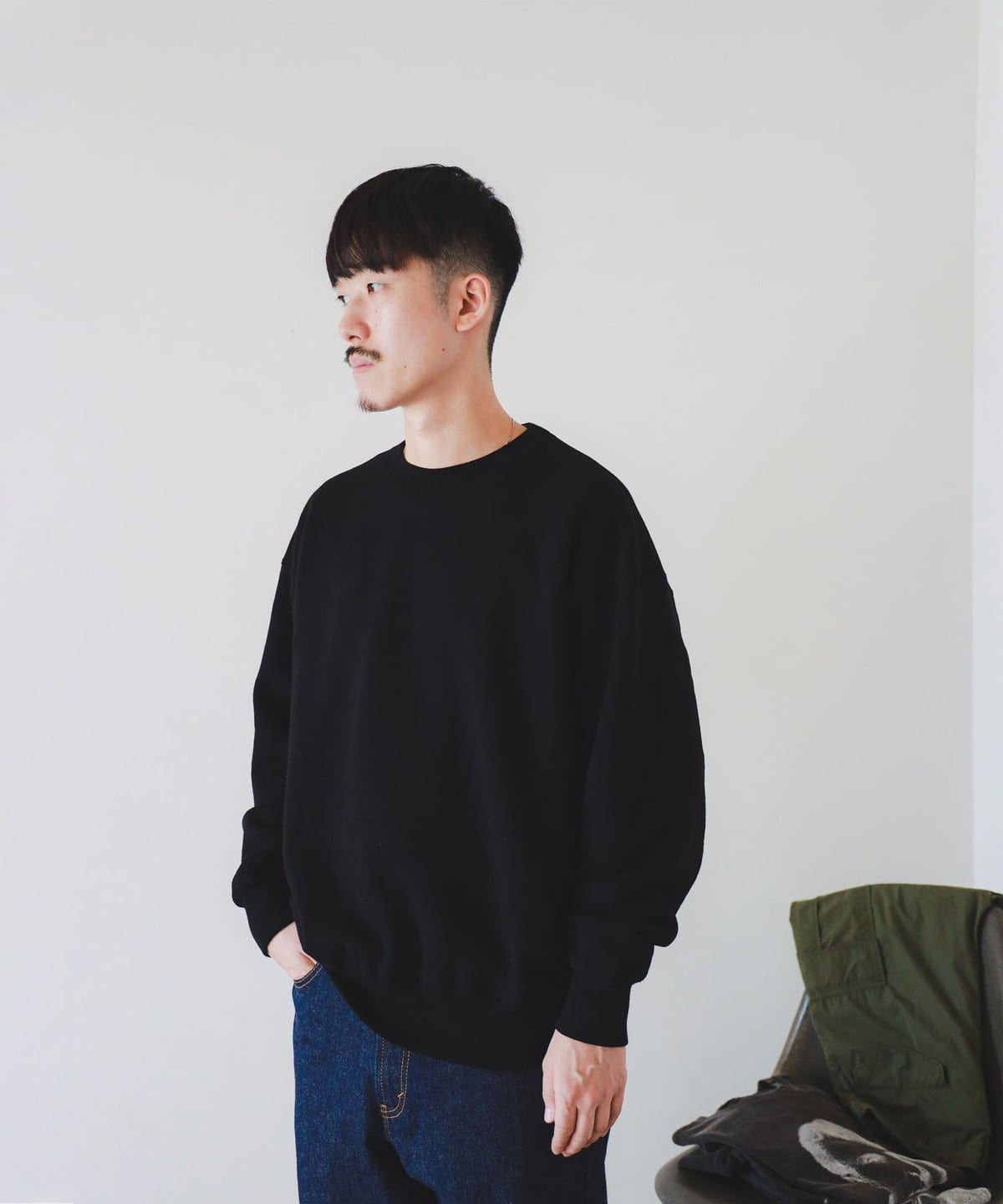 BEAMS T（ビームスT）AURALEE / SMOOTH SOFT SWEAT PULL OVER