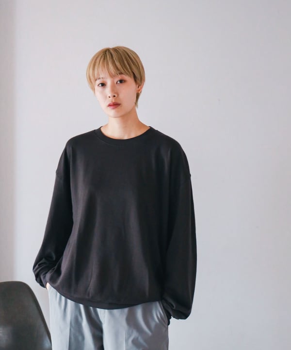 BEAMS T（ビームスT）AURALEE / SUPER HIGH GAUGE SWEAT（トップス