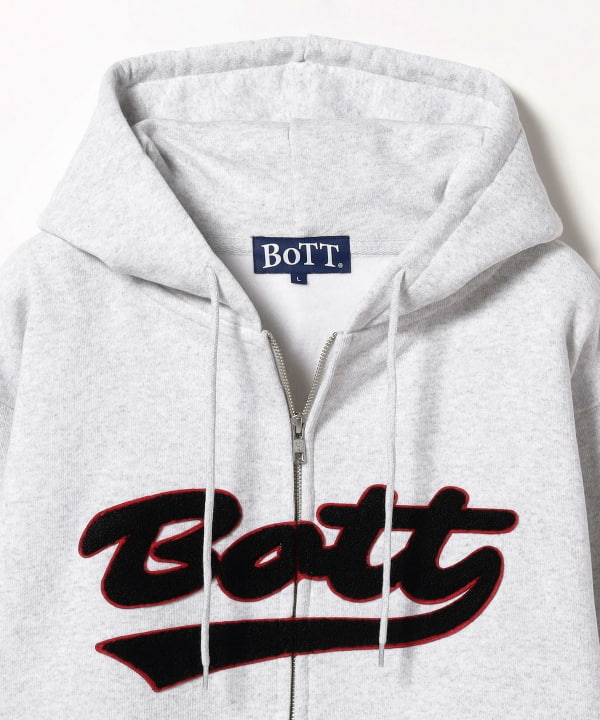 BEAMS T（ビームスT）BoTT / Script Logo Zip Hoodie（トップス