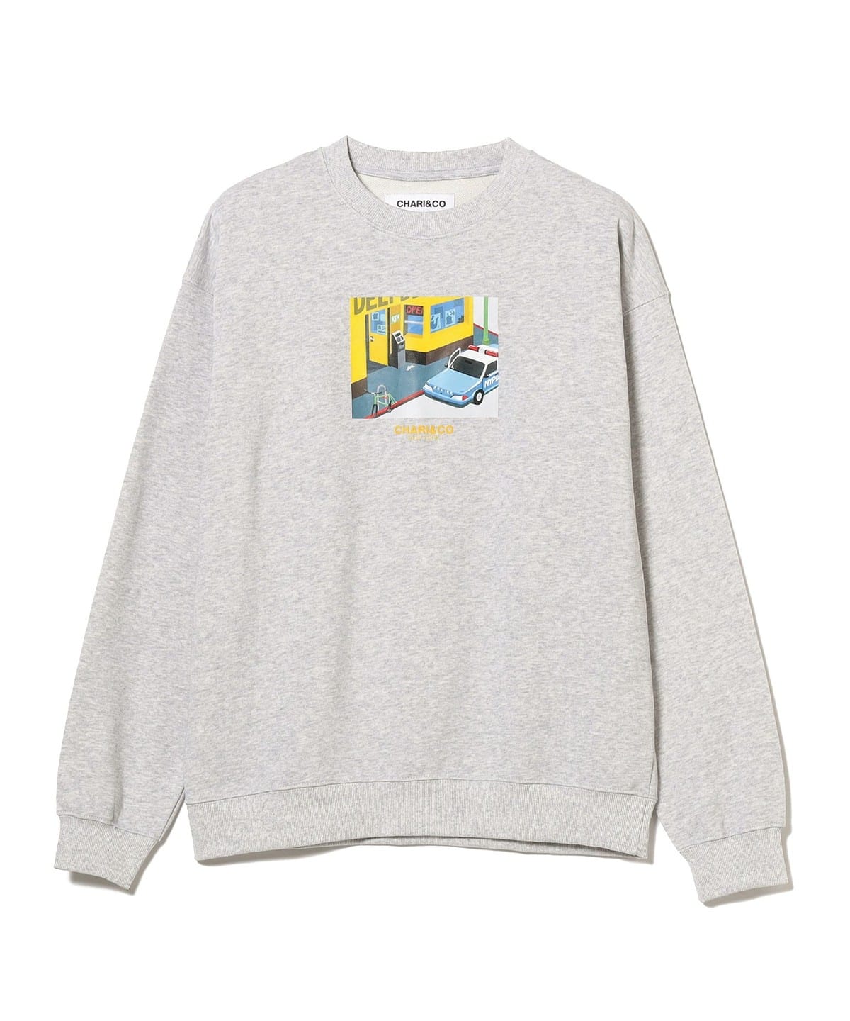 CHARI&CO x TIM DAILY LIFE IN NY / CREWNECK SWEATS BEAMS T ビームス