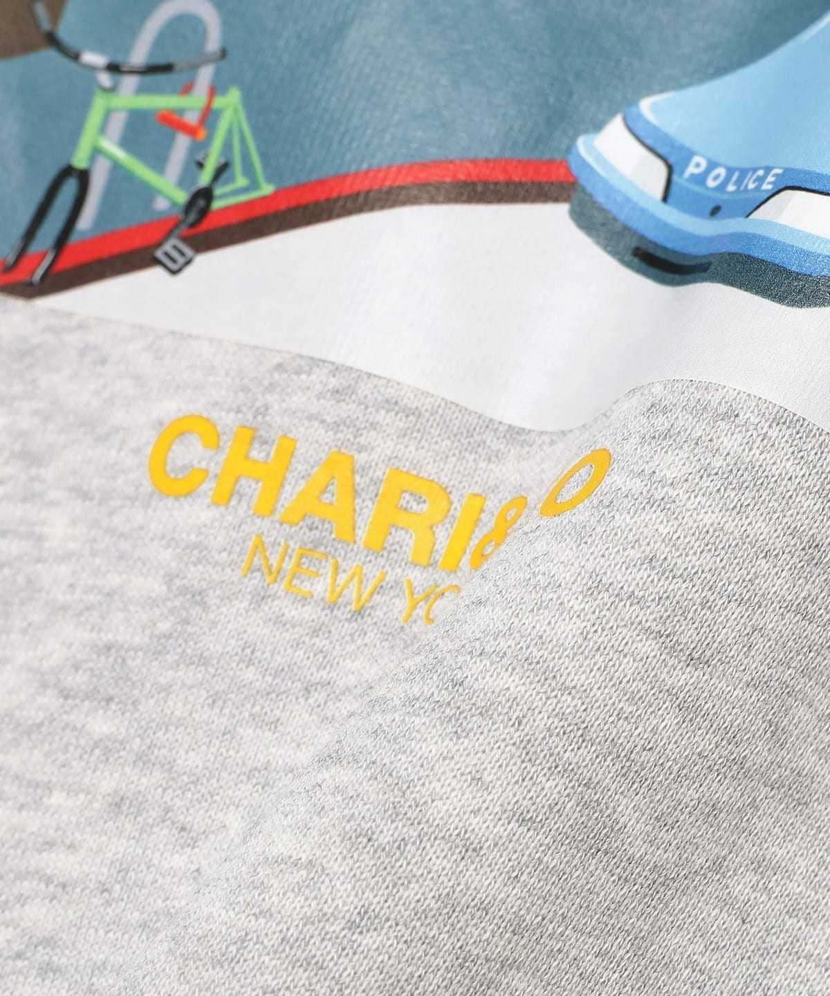 BEAMS T（ビームスT）CHARI&CO x TIM DAILY LIFE IN NY / CREWNECK SWEATS（トップス スウェット ）通販｜BEAMS