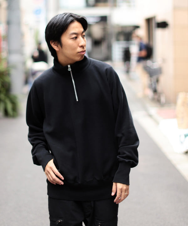 BEAMS T（ビームスT）【アウトレット】scair / Hard Twist Half Zip スウェット（トップス スウェット）通販｜BEAMS