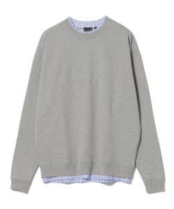 【SPECIAL PRICE】BEAMS T / フェイク クルーネック スウェット