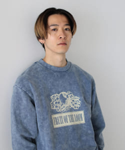 ▲FRUIT OF THE LOOM / Clack Print スウェット