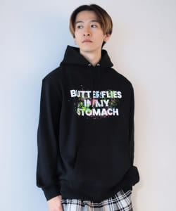 ▲【SPECIAL PRICE】バタフライズ イン マイ ストマック パーカ