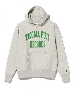 TACOMA FUJI RECORDS / COLLEGE LOGO HOODIE 2021 designed by Shuntaro Watanabe