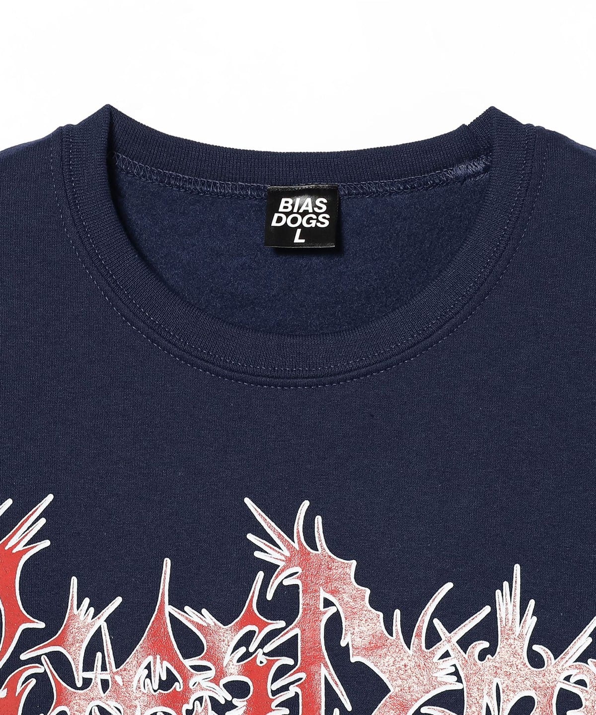 BEAMS T（ビームスT）BIAS DOGS / THIS is a PRODUCT NAVY（トップス