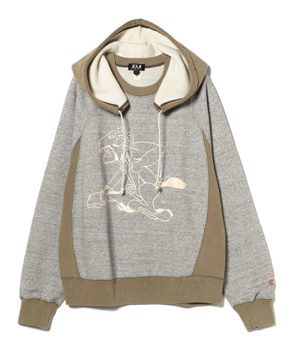 ぷぷぷ様 BEAMS T BEAMS T (Fake As Flowers) / Newcommune 2way Hoodie