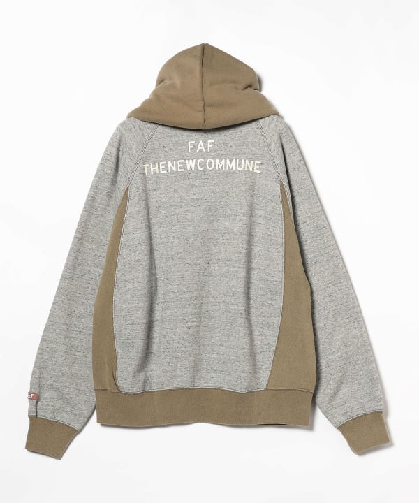 ぷぷぷ様 BEAMS T BEAMS T (Fake As Flowers) / Newcommune 2way Hoodie
