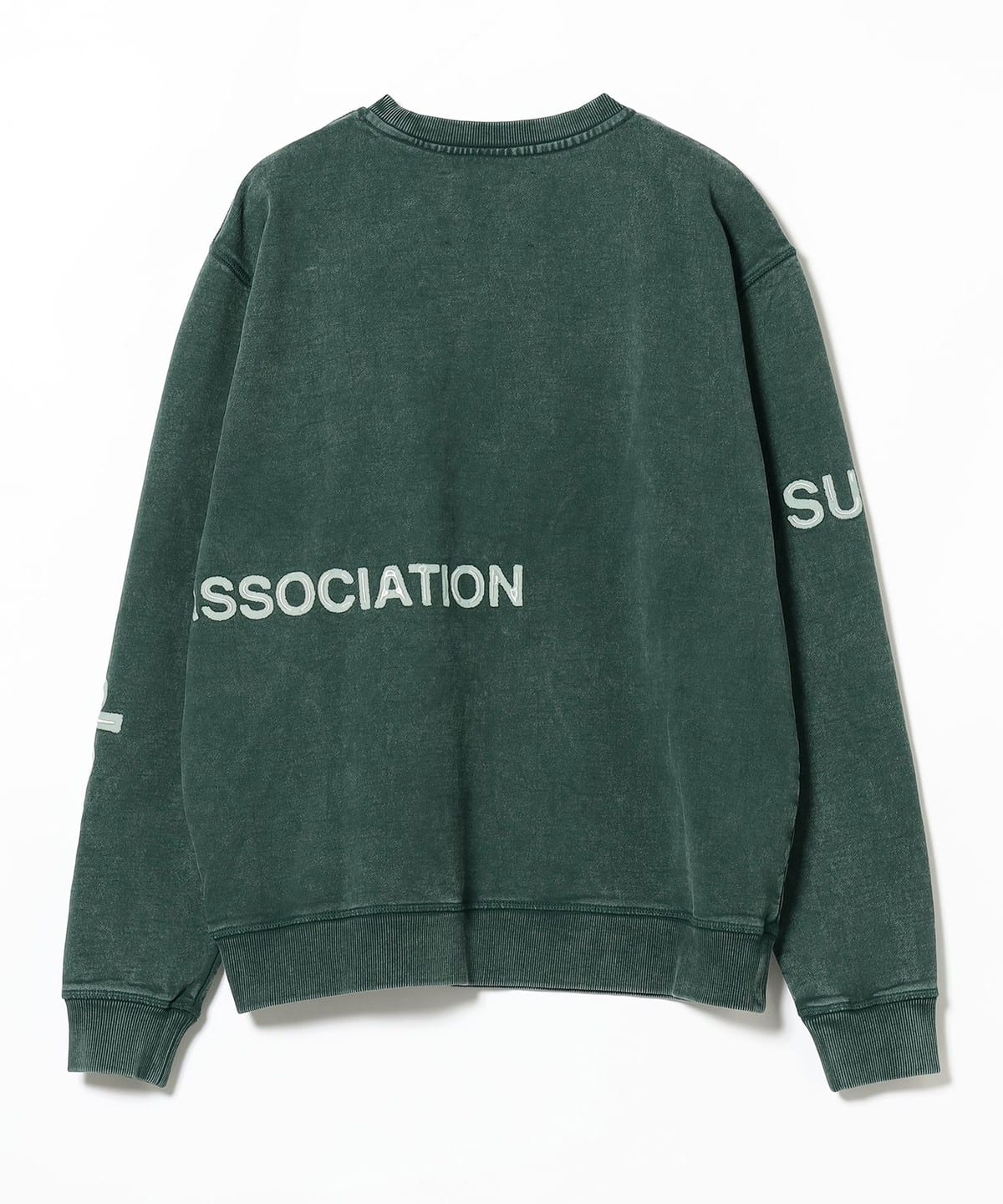 BEAMS T（ビームスT）【アウトレット】New Amsterdam Surf Association / NAME SWEAT WASHED  GREEN（トップス スウェット）通販｜BEAMS