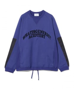 ▲BLACK WEIRDOS / Elbow Patch Crewneck Sweatshirt