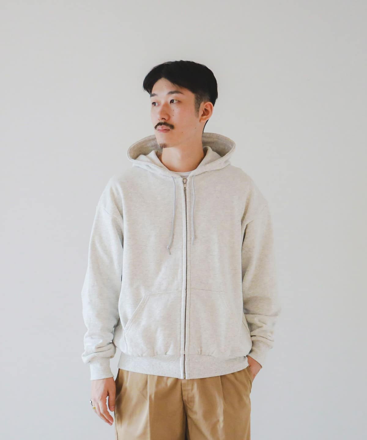 BEAMS BEAMS FRUIT OF THE LOOM / Special order Zip Parka (tops