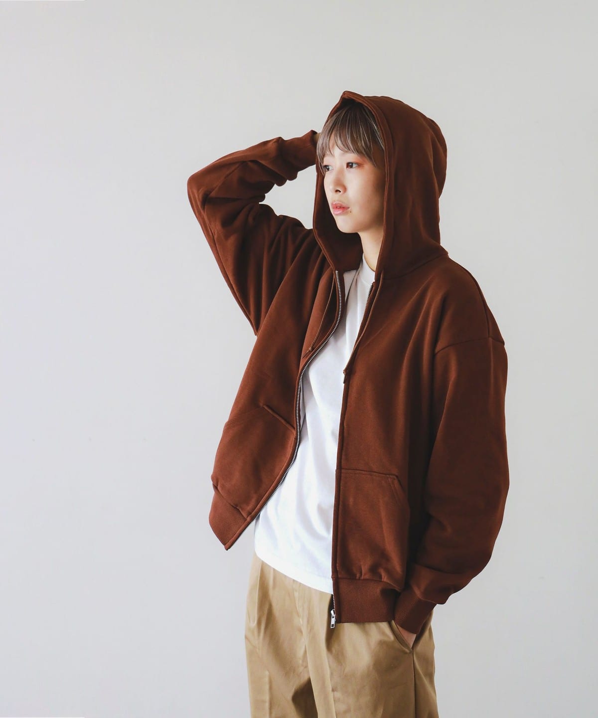 BEAMS（ビームス）FRUIT OF THE LOOM / 別注 Zip Parka（トップス