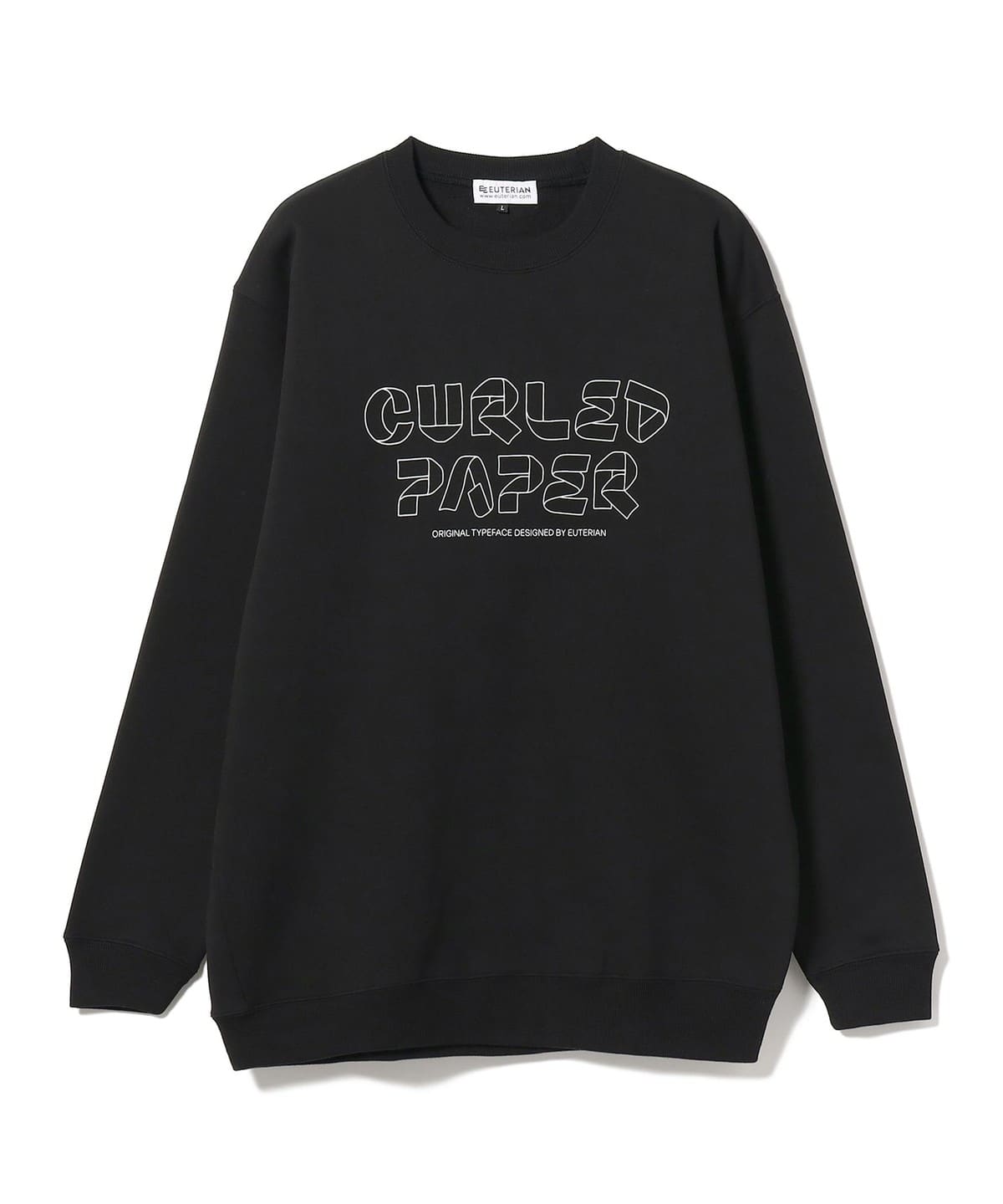 BEAMS T BEAMS T / CURLED PAPER Crewneck Sweat (tops sweat) mail