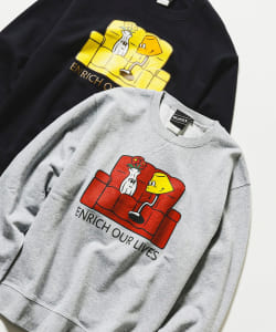 BEAMS T（ビームスT）EVISEN SKATEBOARDS / BIAS DOGS 2HD CREW SWEAT（トップス スウェット）通販｜ BEAMS