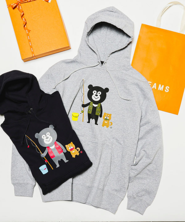 BEAMS T BEAMS T [SPECIAL RICE] BEAMS T / Fish Bear Sweatshirt