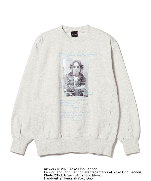 BEAMS（ビームス）WIFFLE / John Lennon Crewneck Sweat（トップス