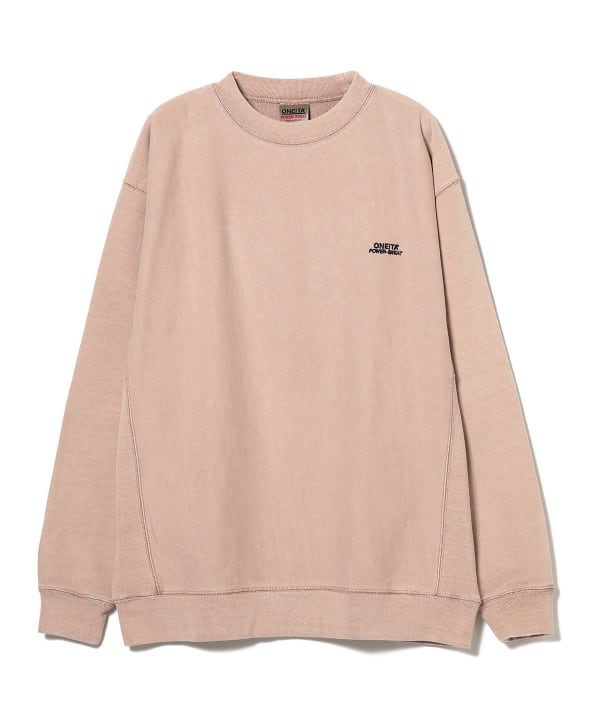 BEAMS（ビームス）ONEITA / Pigment Dye Crewneck Sweat（トップス