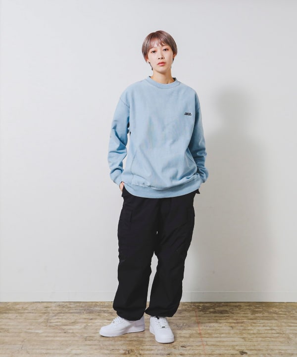 BEAMS BEAMS ONEITA Pigment Dye Crewneck Sweat (tops sweat) mail