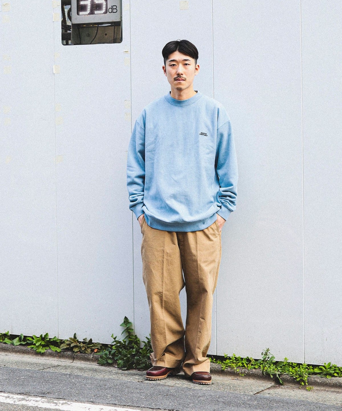 BEAMS（ビームス）ONEITA / Pigment Dye Crewneck Sweat（トップス