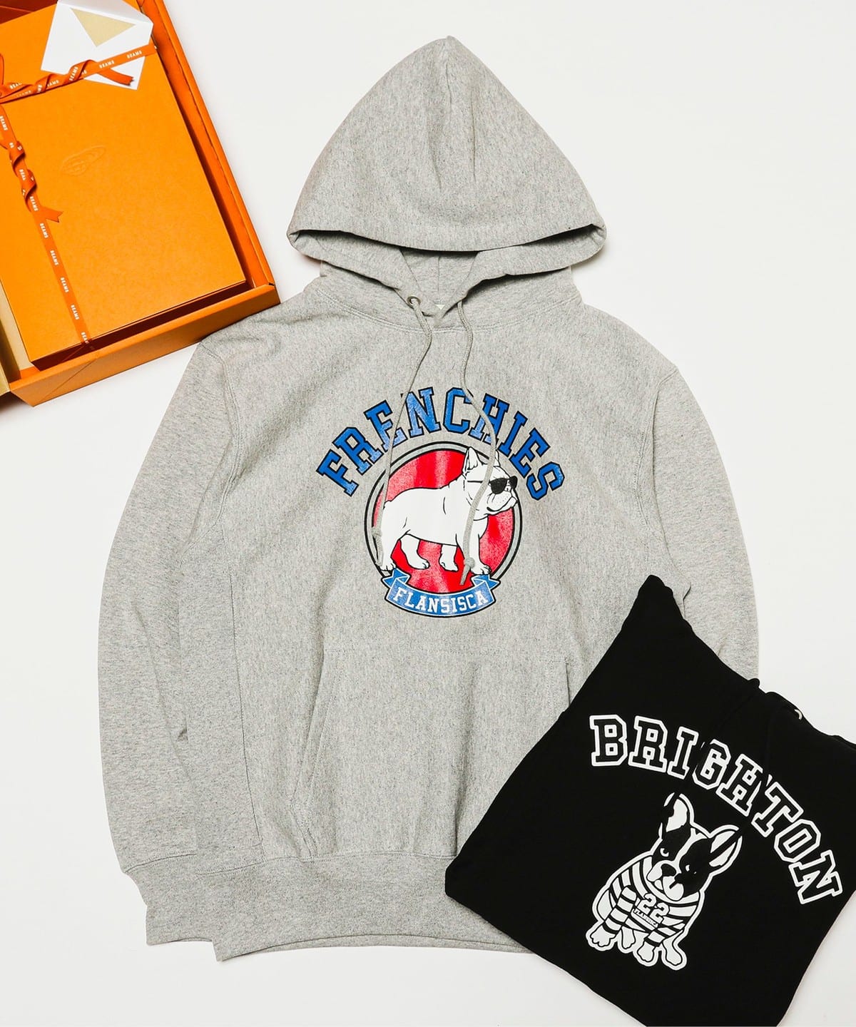 BEAMS（ビームス）fLAnsisCA / Print Sweat Hoodie 23AW（トップス