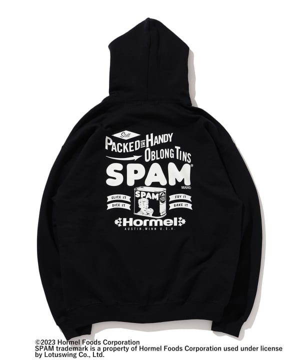 BEAMS BEAMS BEAMS SPAM sweat hoodie (tops hoodie) mail order | BEAMS