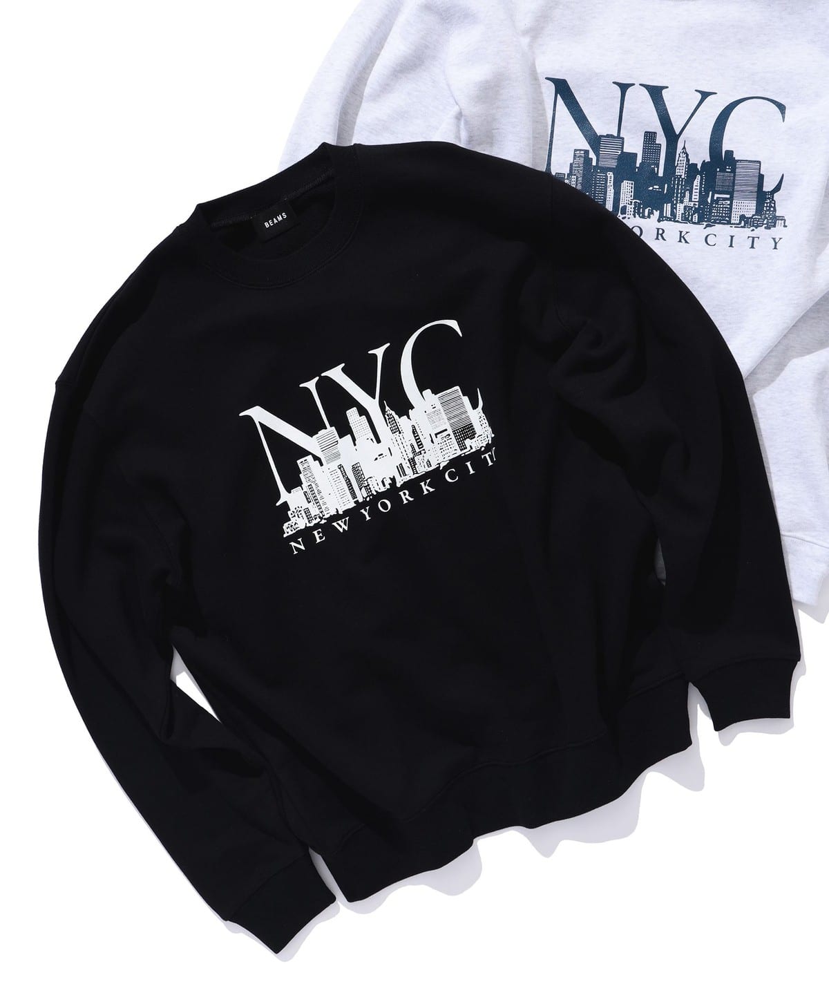 BEAMS BEAMS BEAMS NYC Crewneck Sweat (tops sweat) mail order | BEAMS