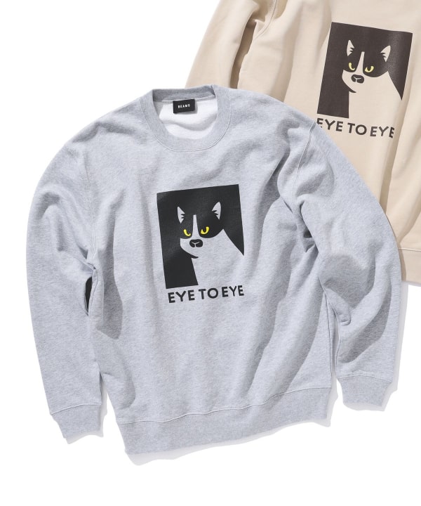 BEAMS（ビームス）BEAMS / Eye To Eye Crewneck Sweat（トップス