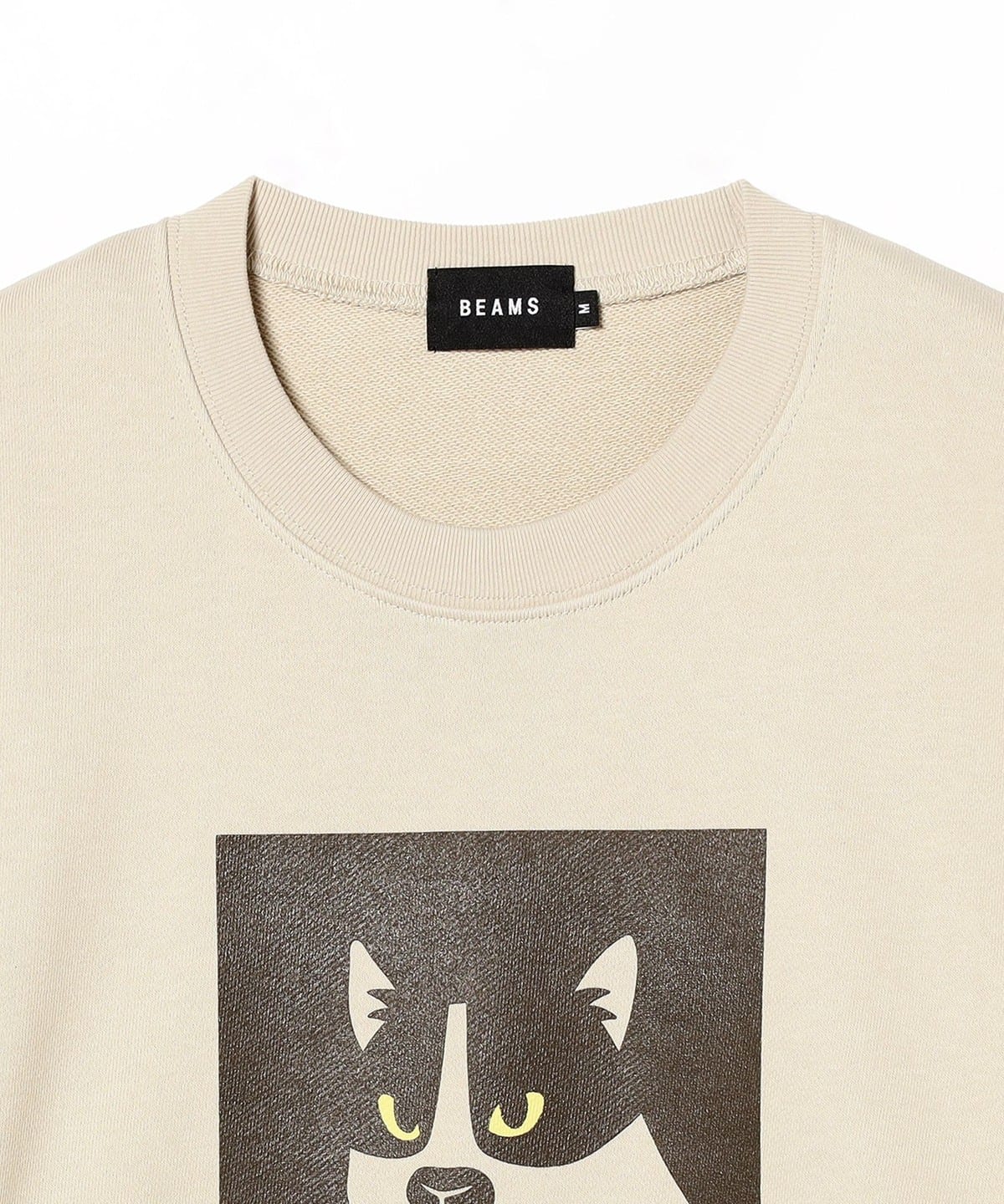 BEAMS BEAMS BEAMS Eye To Eye Crewneck Sweat (tops sweat) mail