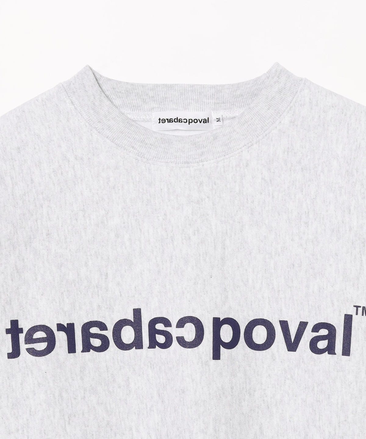 BEAMS T BEAMS T Poval / Logo Crewneck (tops sweatshirt) mail order 