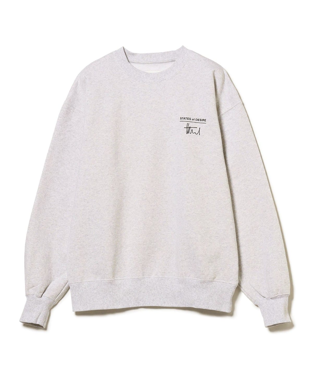 HELEN / CREWNECK SWEAT トップス MEN ASH XL HELEN / CREWNECK SWEAT トップス MEN ASH XL