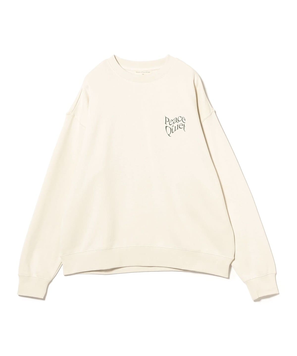 Museum of Peace & Quiet ミュージアム オブ ピース アンド クワイエット / Warped Crewneck トップス MEN BONE L Museum of Peace & Quiet ミュージアム オブ ピース アンド クワイエット / Warped Crewneck トップス MEN BONE L
