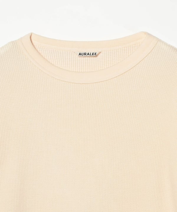BEAMS T（ビームスT）AURALEE / WOOL COTTON THERMAL P/O（T
