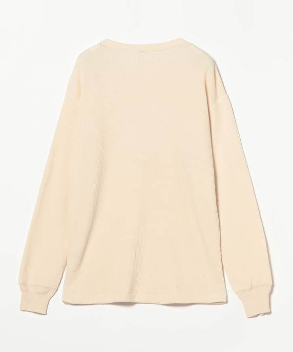 トップス AURALEE LIGHT THERMAL P/O size5 WHITE BEAMS T（ビームスT）AURALEE / WOOL COTTON THERMAL P/O（T