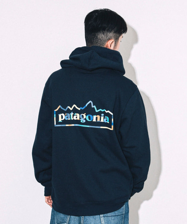 関西国際大学 フリースパーカー BEAMS T（ビームスT）patagonia / Unity Fitz Uprisal Hoody