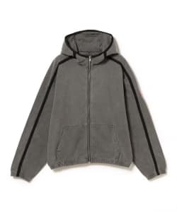 C.E / OVERDYE TAPED LIGHT ZIP HOODY