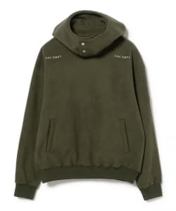 ▲C.E / NECK SNAP FLEECE HOODY