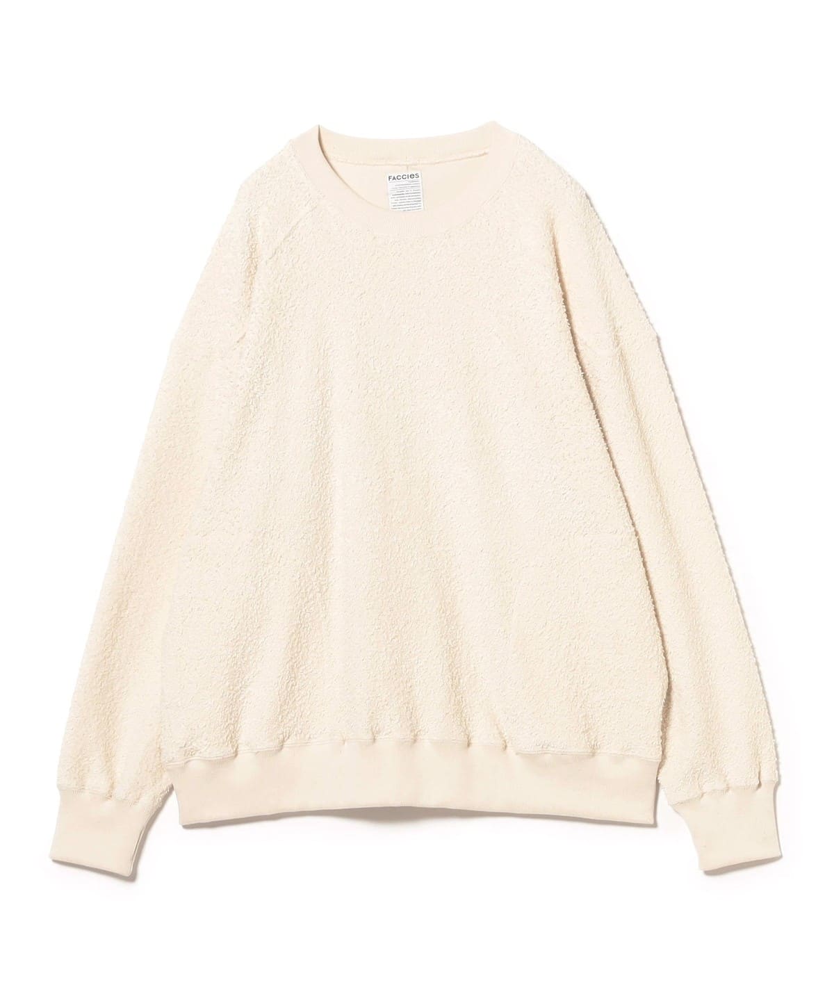 FACCIES ファッチーズ / LOOPWHELL SWEAT PO トップス MEN ECRU L FACCIES ファッチーズ / LOOPWHELL SWEAT PO トップス MEN ECRU L