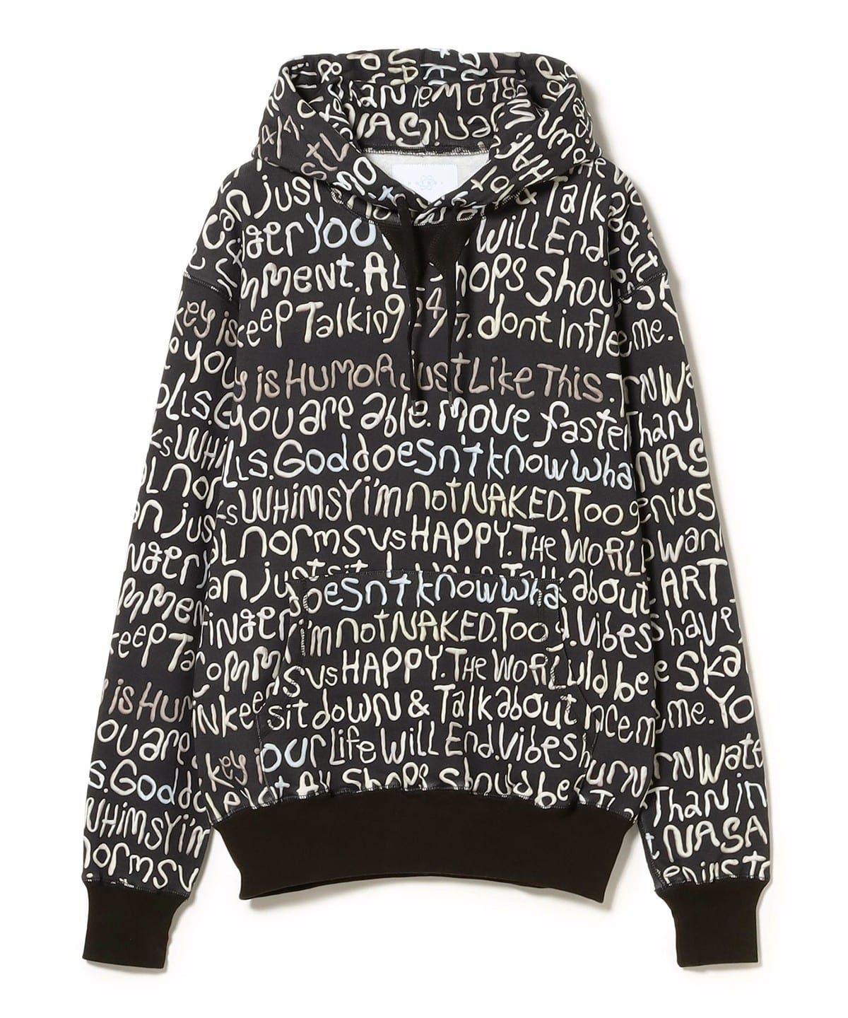WHIMSY SOCKS ウィムジーソックス / Clay Letter Hoodie トップス MEN BLACK XL WHIMSY SOCKS ウィムジーソックス / Clay Letter Hoodie トップス MEN BLACK XL