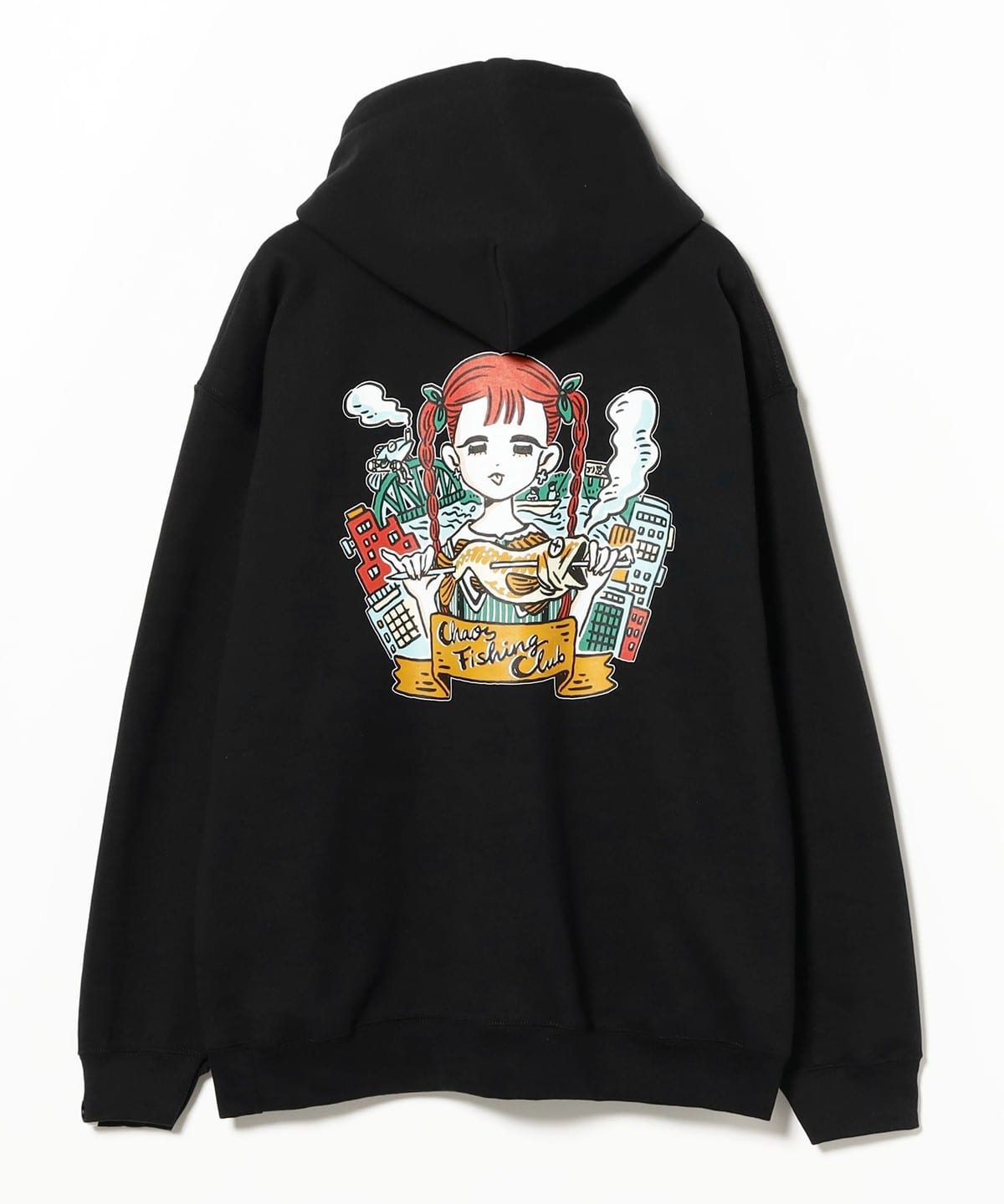 BEAMS T（ビームスT）Chaos Fishing Club / ONNA HOODIE
