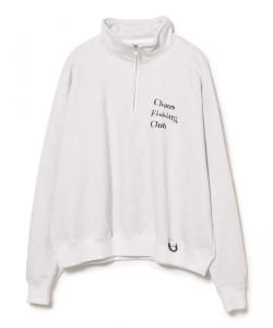 Chaos Fishing Club / 男裝 LOGO HALF ZIP SWEAT SHIRT