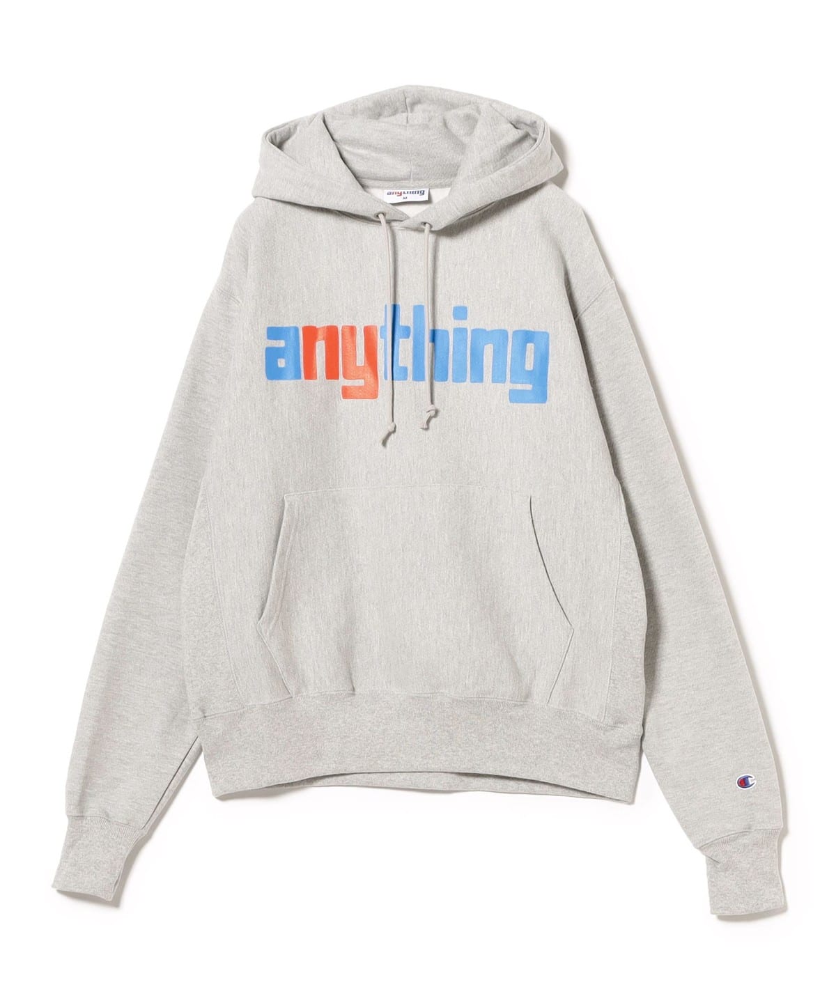 aNYthing エニシング / SPEEDBALL LOGO HOODIE トップス MEN HEATHER GREY L aNYthing エニシング / SPEEDBALL LOGO HOODIE トップス MEN HEATHER GREY L