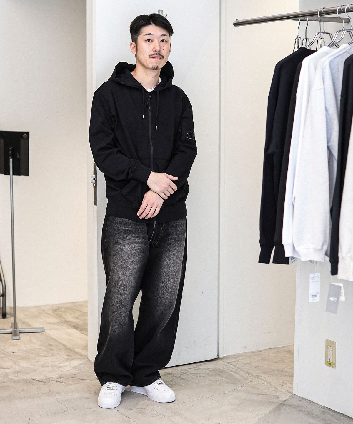 BEAMS T（ビームスT）C.P. Company / Light Fleece Full Zip