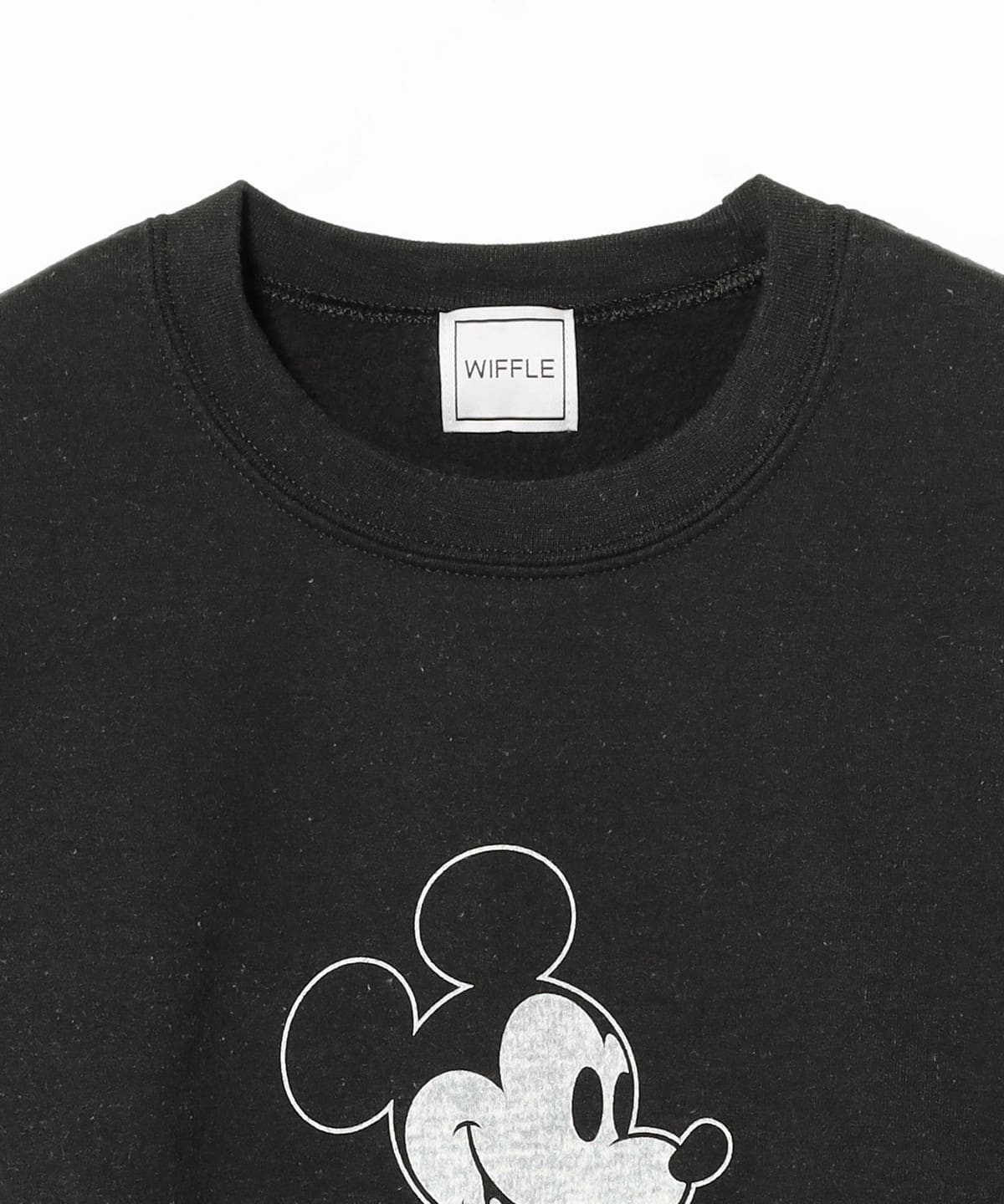 BEAMS [別注BEAMS] WIFFLE / MICKEY MOUSE CREWNECK SWEAT (上衣
