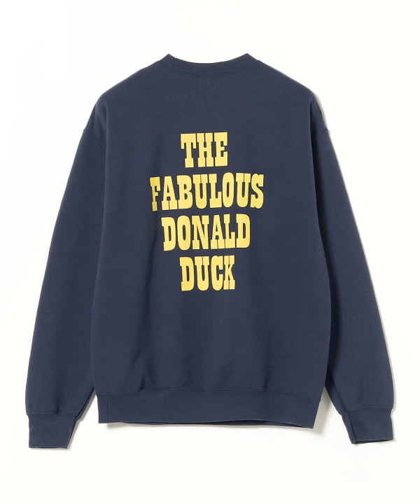 BEAMS（ビームス）【別注】WIFFLE / DONALD DUCK CREWNECK SWEAT