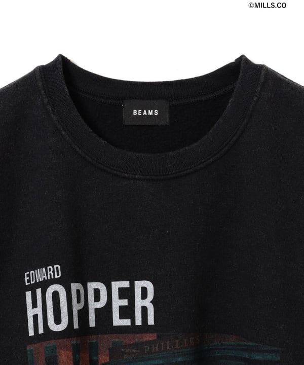BEAMS（ビームス）EDWARD HOPPER CREW SWEAT（トップス スウェット