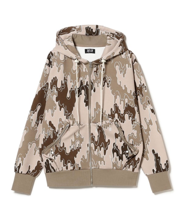 BEAMS T (BEAMS T) FAF (Fake As Flowers) / Zip Up Hoodie