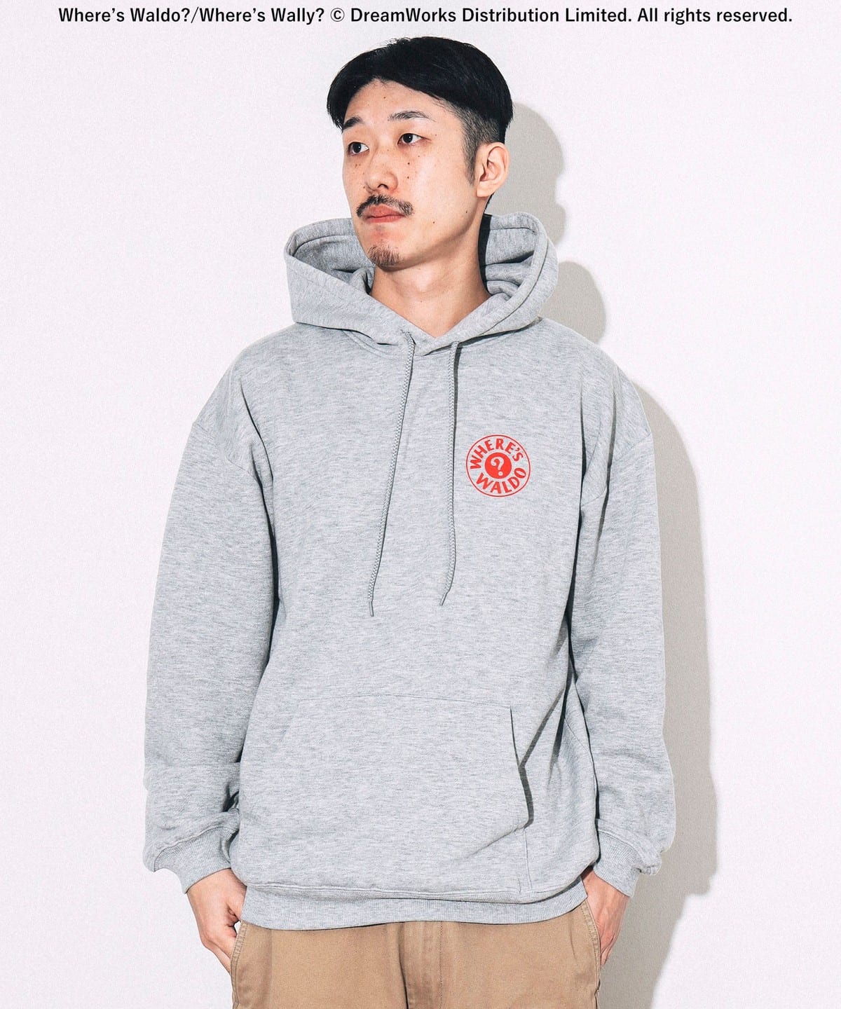 【SPECIAL PRICE】WHERE'S WALLY? スウェット フーディ トップス MEN SPORT GREY M 【SPECIAL PRICE】WHERE'S WALLY? スウェット フーディ トップス MEN SPORT GREY M